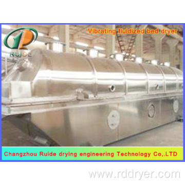 Vibration drying machine of boletic acid